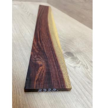 Эбен Красный заготовка накладки для электрогитары Смешанный ААА 9х70х520 мм-11