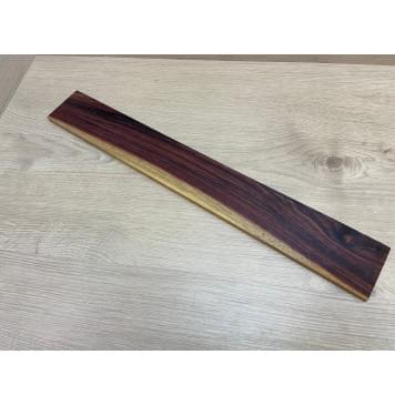 Эбен Красный заготовка накладки для электрогитары Смешанный ААА 9х70х520 мм-12