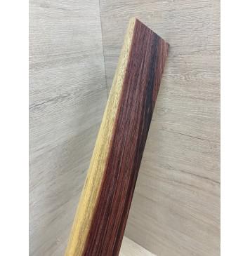 Эбен Красный заготовка накладки для электрогитары Смешанный ААА 9х70х520 мм-6