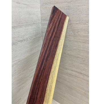 Эбен Красный заготовка накладки для электрогитары Смешанный ААА 9х70х520 мм-5