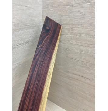 Эбен Красный заготовка накладки для электрогитары Смешанный ААА 9х70х520 мм-3