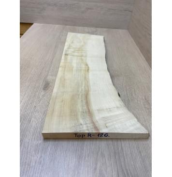 Клён Американский заготовка на топ Смешанный АА 22х166-180-200х530 мм (1шт под распил)-4