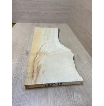 Клён Американский заготовка на топ Смешанный ААА 19.5х184-220х570 мм (1шт под распил)-2