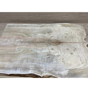 Клён Американский Волнистый заготовка на топ Смешанный А Волна А 17.5х235-265х740 мм - 2 шт. (книжкой)-2