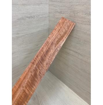 Падук Волнистый заготовка накладки для электрогитары Радиал АА Волна ААА 9.6х67х530 мм-0