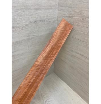 Падук Волнистый заготовка накладки для электрогитары Радиал АА Волна ААА 9.6х67х530 мм-7