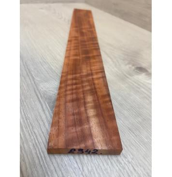 Падук Волнистый заготовка накладки для электрогитары Радиал АА Волна ААА 9.5х67х530 мм-6