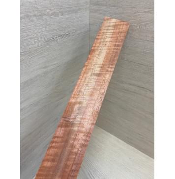 Падук Волнистый заготовка накладки для электрогитары Радиал А Волна ААА 9х67х530 мм-9