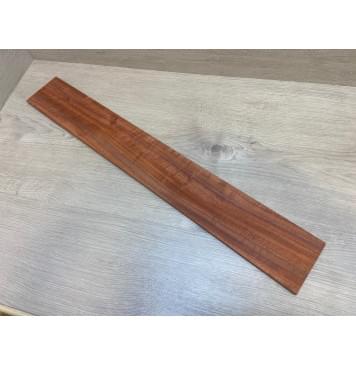 Падук Волнистый заготовка накладки для бас-гитары Радиал А Волна ААА 9х97х705 мм-0