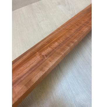 Падук Волнистый заготовка накладки для бас-гитары Радиал А Волна ААА 9х97х705 мм-8