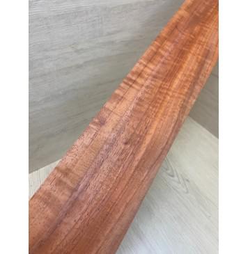 Падук Волнистый заготовка накладки для бас-гитары Радиал А Волна ААА 9х97х705 мм-5