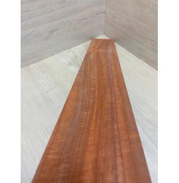 Падук Волнистый заготовка накладки для бас-гитары Радиал А Волна ААА 9х97х705 мм-2