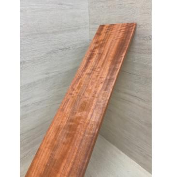 Падук Волнистый заготовка накладки для бас-гитары Радиал АА Волна ААА 9.5х105х705 мм-4