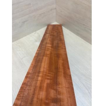 Падук Волнистый заготовка накладки для бас-гитары Радиал АА Волна ААА 9.5х105х705 мм-2