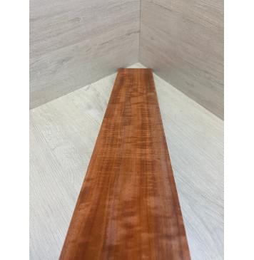 Падук Волнистый заготовка накладки для бас-гитары Радиал АА Волна ААА 9.5х105х705 мм-1