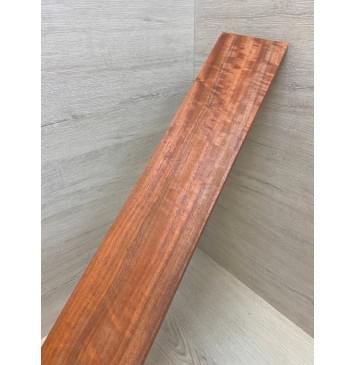 Падук Волнистый заготовка накладки для бас-гитары Радиал АА Волна ААА 9.5х105х705 мм-8