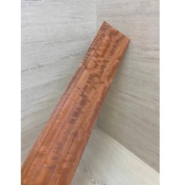 Падук Волнистый заготовка накладки для бас-гитары Радиал АА Волна ААА 9.5х105х705 мм-7