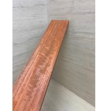 Падук Волнистый заготовка накладки для бас-гитары Радиал АА Волна ААА 9.5х105х705 мм-5