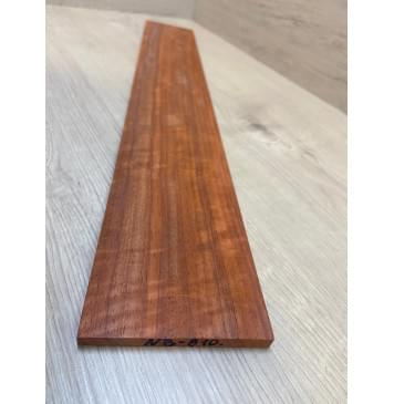 Падук Волнистый заготовка накладки для бас-гитары Радиал АА Волна ААА 9х105х705 мм-1