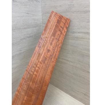 Падук Волнистый заготовка накладки для бас-гитары Радиал АА Волна ААА 9х105х705 мм-3