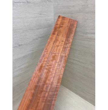 Падук Волнистый заготовка накладки для бас-гитары Радиал АА Волна ААА 9х105х705 мм-4