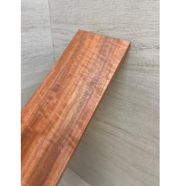 Падук Волнистый заготовка накладки для бас-гитары Радиал АА Волна ААА 9х105х705 мм-7