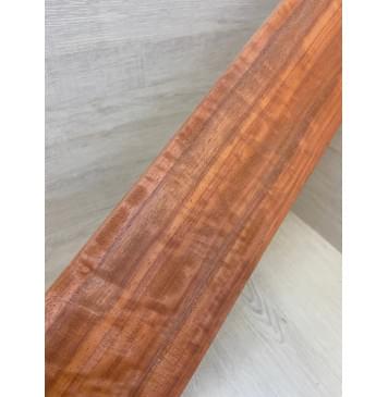 Падук Волнистый заготовка накладки для бас-гитары Радиал АА Волна ААА 9х105х705 мм-8