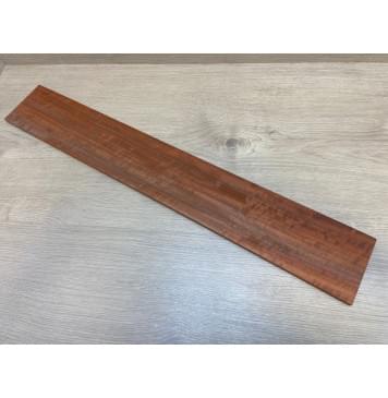 Падук Волнистый заготовка накладки для бас-гитары Радиал АА Волна ААА 9.5х105х705 мм-0