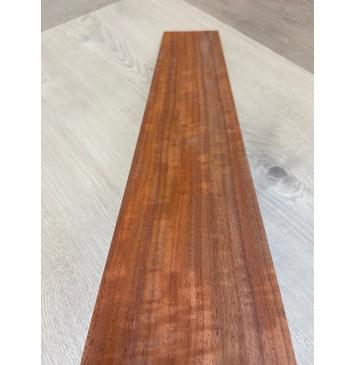 Падук Волнистый заготовка накладки для бас-гитары Радиал АА Волна ААА 9.5х105х705 мм-1