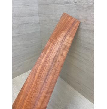 Падук Волнистый заготовка накладки для бас-гитары Радиал А Волна ААА 9.5х97х705 мм-4