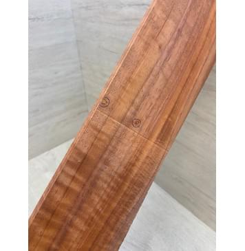 Падук Волнистый заготовка накладки для бас-гитары Радиал А Волна ААА 9.5х97х705 мм-3