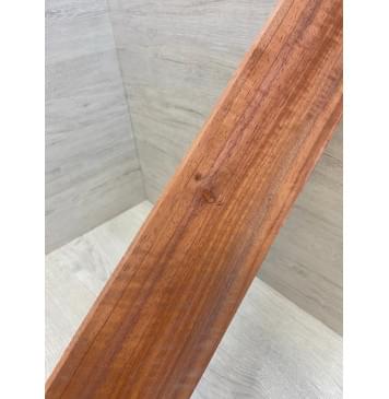 Падук Волнистый заготовка накладки для бас-гитары Радиал А Волна ААА 9х97х705 мм-9