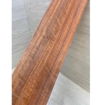 Падук Волнистый заготовка накладки для бас-гитары Радиал А Волна ААА 9х97х705 мм-10