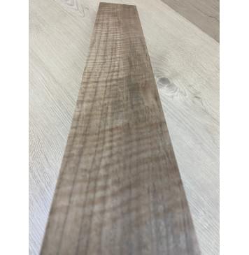 Орех Грецкий Волнистый заготовка накладки для электрогитары Смешанный ААА Волна ААА 9.8х93х665 мм-1