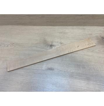 Клён Птичий Глаз заготовка накладки для электрогитары Смешанный АА Волна АА 11,5х67-65х570 мм-0