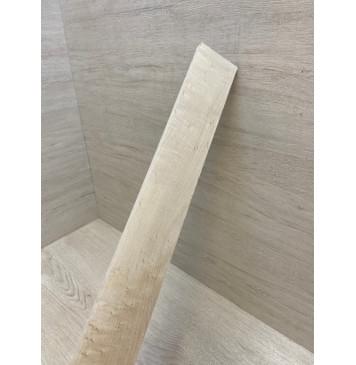 Клён Птичий Глаз заготовка накладки для электрогитары Смешанный АА Волна АА 11,5х67-65х570 мм-3