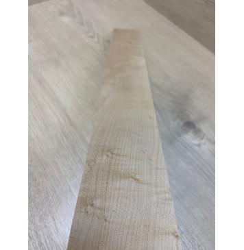 Клён Птичий Глаз заготовка накладки для электрогитары Смешанный АА Волна АА 11,5х67-65х570 мм-7