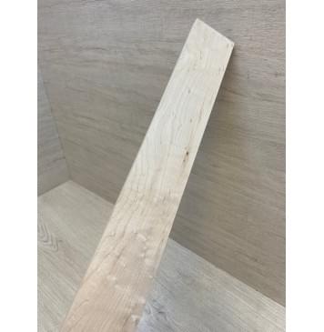 Клён Птичий Глаз заготовка накладки для электрогитары Смешанный АА Волна А 11х71-68х572 мм-8