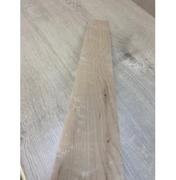 Клён Птичий Глаз заготовка накладки для электрогитары Смешанный АА Волна А 11х71-68х572 мм-1