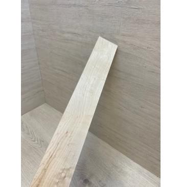 Клён Птичий Глаз заготовка накладки для электрогитары Смешанный АА Волна А 14х72-62х572 мм-1