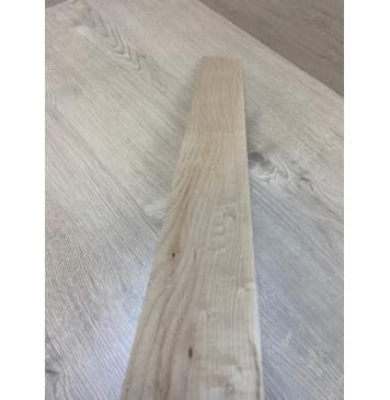 Клён Птичий Глаз заготовка накладки для электрогитары Смешанный АА Волна А 14х72-62х572 мм-2