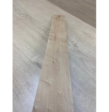 Клён Птичий Глаз заготовка накладки для электрогитары Смешанный АА Волна А 14х72-62х572 мм-3