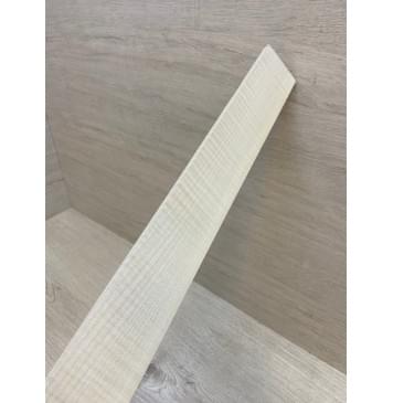 Клён Белый Явор, Волнистый заготовка накладки для электрогитары Радиал АА Волна АА 7.7х61-55х515 мм-4