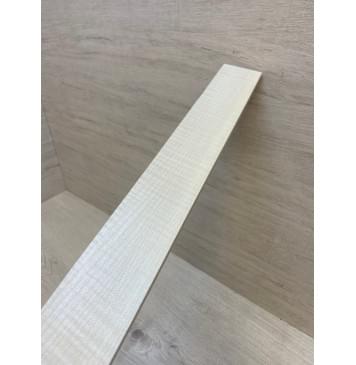 Клён Белый Явор, Волнистый заготовка накладки для электрогитары Радиал АА Волна АА 7.7х61-55х515 мм-5