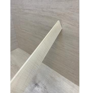 Клён Белый Явор, Волнистый заготовка накладки для электрогитары Радиал АА Волна АА 7.7х61-55х515 мм-6