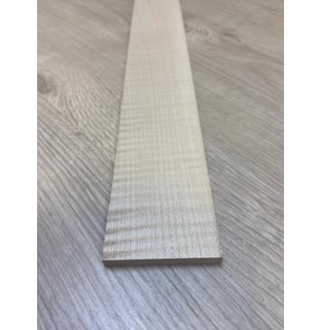 Клён Белый Явор, Волнистый заготовка накладки для электрогитары Радиал АА Волна АА 7.7х61-55х515 мм-11