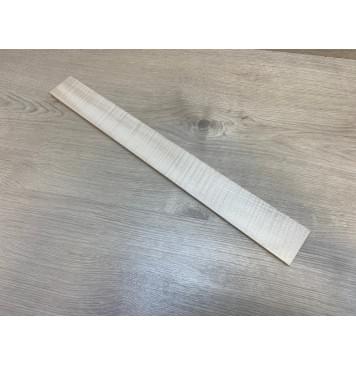 Клён Белый Явор, Волнистый заготовка накладки для электрогитары Радиал АА Волна АА 7.7х61-56х515 мм-0