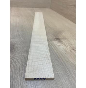 Клён Белый Явор, Волнистый заготовка накладки для электрогитары Радиал АА Волна АА 7.7х61-56х515 мм-3