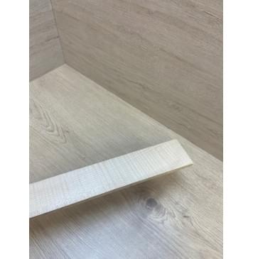 Клён Белый Явор, Волнистый заготовка накладки для электрогитары Радиал АА Волна АА 7.7х61-56х515 мм-7