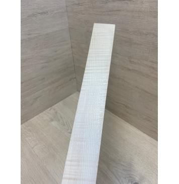 Клён Белый Явор, Волнистый заготовка накладки для электрогитары Радиал АА Волна АА 7.7х61-56х515 мм-11